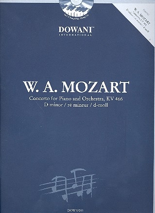 Konzert d-Moll KV466 Nr.20 fr Klavier und Orchester (+CD) fr 2 Klaviere Partitur und Solostimme
