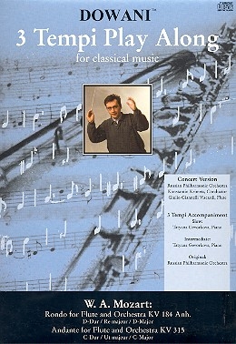Rondo D-Dur KV164 (+CD) fr Flte und Orchester