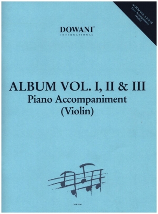 Album Vol. I, II & III Piano Accompaniment (Violin)