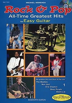Rock und Pop Band 1 (+CD) All-Time greatest hits for easy guitar