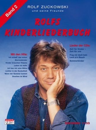 Rolfs Kinderliederbuch Band 2 Lieder mit Gitarrenbegleitung