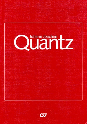 Johann Joachim Quantz Thematisches Verzeichnis der musikalischen Werke Werkgruppen QV2 und QV3