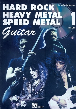 Hard Rock Heavy Metal Speed Metal Guitar  vol.1 (+CD) for Rhythm and Lead Guitar