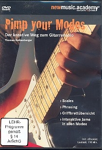Pimp your Modes fr Gitarre DVD-Video (dt) Der kreative Weg zum Gitarrensolo