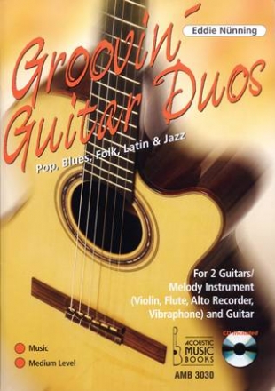 Groovin' Guitar Duos (+CD) for 2 guitars