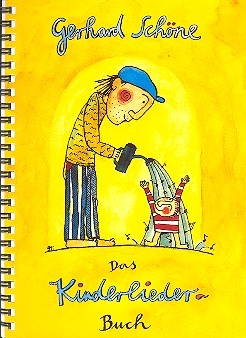 Kinderliederbuch mit Noten, Akkorden und Texten