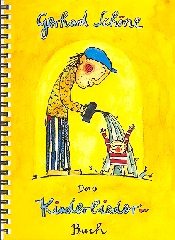 Kinderliederbuch mit Noten, Akkorden und Texten