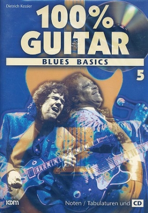 100% Guitar Band 5 (+CD) Blues Basics Noten und Tab