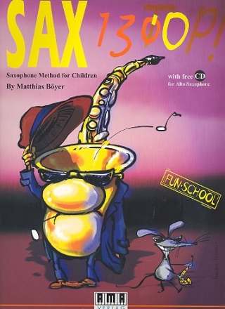 Saxophon ab 130 (+CD, en) Saxophone method for children