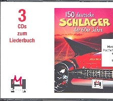 150 deutsche Schlager der 60er Jahre 3 CD's zum Liederbuch