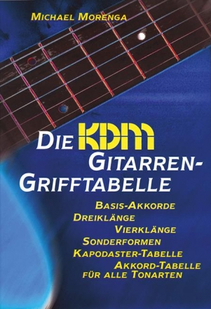 Die KDM Gitarrengrifftabelle  