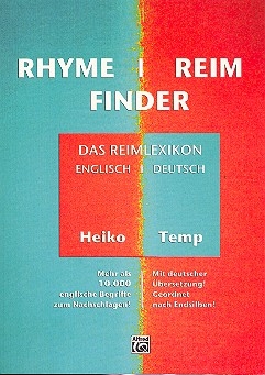 Rhyme-/ Reim-Finder Das Reimlexikon englisch - deutsch