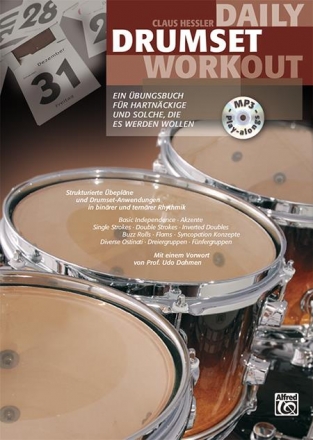 Daily Drumset Workout (+MP3-CD) fr Schlagzeug