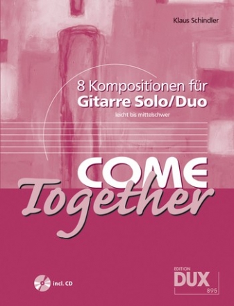 Come together (+CD) für 1 und 2 Gitarren Spielpartitur