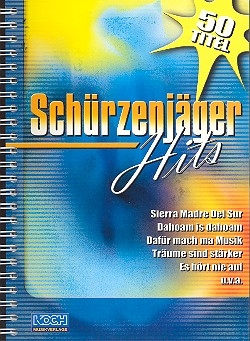Schrzenjgerhits Hits (Melodiestimme mit Text und Akkordbezifferung in erleichterter Bearbeitung)    Liederbuch