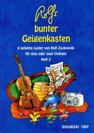 Rolfs bunter Geigenkasten Band 2 fr 1-2 Violinen
