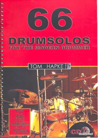 66 Drumsolos for the modern Drummer (+CD)  