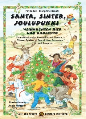 Santa Sinter Joulupukki Weihnachten hier und anderswo Lieder, Geschichtem Spiele, Tnze