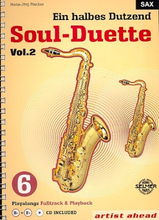 Ein halbes Dutzend Soulduette Band 2 (+CD) fr 2 Saxophone (AA/TT/AT)