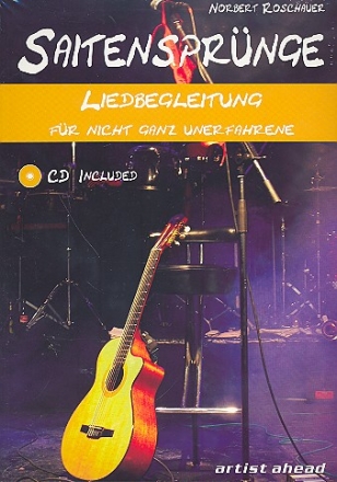 Saitensprnge (+CD) Liedbegleitung fr nicht ganz Unerfahrene fr Gitarre