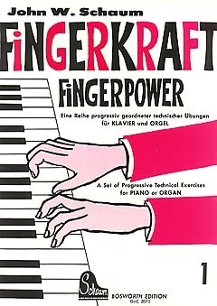 Fingerkraft Band 1  fr Klavier/Orgel Progressiv geordnete technische bungen