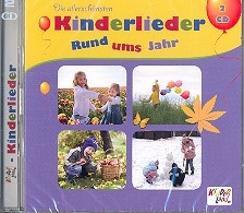 Kinderlieder rund ums Jahr  2 CD's (Komplettversion und Playbacks)