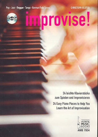 Improvise (+CD) fr Klavier (en/dt)