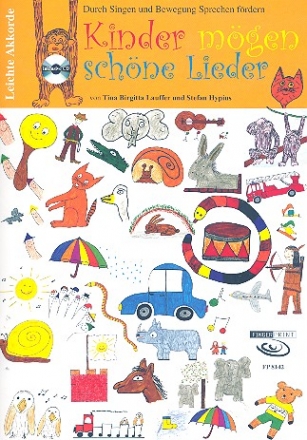 Kinder mgen schne Lieder (+CD) Liederbuch Melodie/Texte/Akkorde