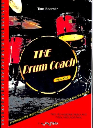 The Drum Coach (+CD) for drums with all important basics and many solos and duos
