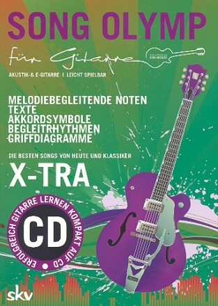Song Olymp x-tra (+CD): Songbook und kompakte Gitarrenschule