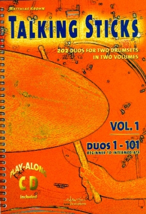 Talking Sticks vol.1 (+CD) (en) for 2 drumsets score