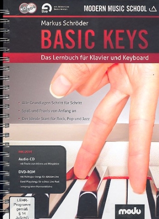 Basic Keys (+CD +DVD-ROM) fr Klavier (Keyboard)