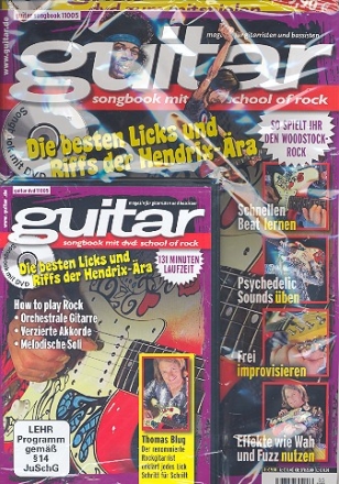 Guitar: Songbook School of Rock vol.6 (+DVD)