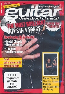 Guitar DVD School of Metal (+DVD) with english subtitles