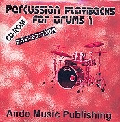 Percussion Playbacks for Drums vol.1 - Pop-Edition CD-Rom