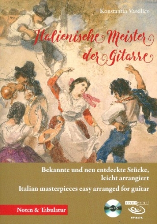 Italienische Meister der Gitarre (+CD) fr Gitarre/Tabulatur