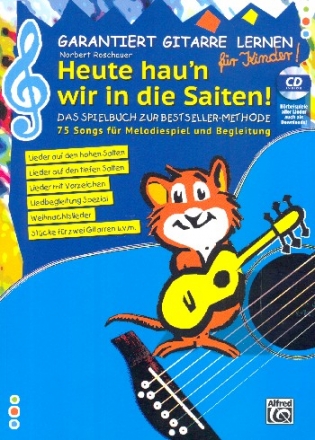 Garantiert Gitarre lernen fr Kinder - Heute hau'n wir auf die Saiten( fr Gitarre