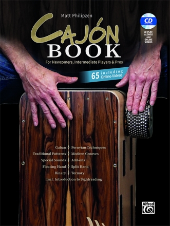 Cajn Book (+QR-Code+CD+Online Videos) fr newcomers, intermediate players and pros (en)