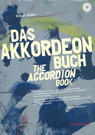 Das Akkordeonbuch Band 2 (+CD) fr Akkordeon