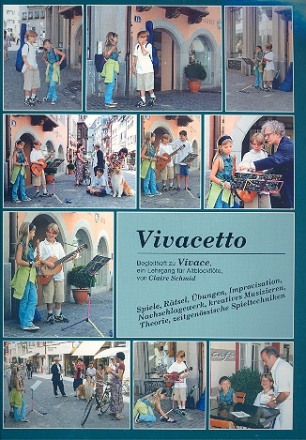 Vivacetto Begleitheft zum Lehrgang Vivace fr Altblockflte
