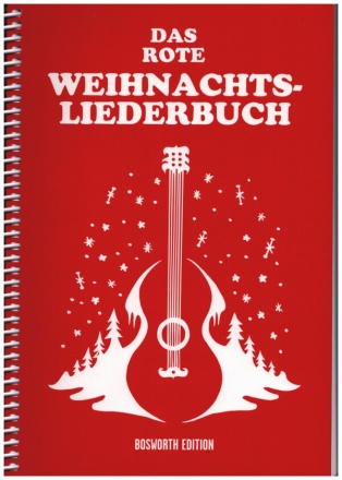 Das rote Weihnachtsliederbuch Songbook Melodie/Texte/Akkorde