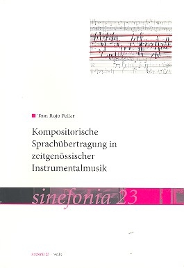 Kompositorische Sprachbertragung in zeitgenssischer Instrumentalmusik