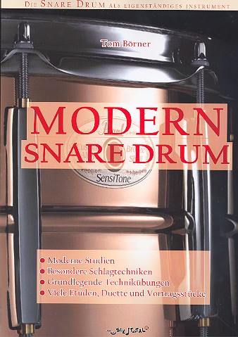 Modern Snare Drum Schule bis zur Mittelstufe