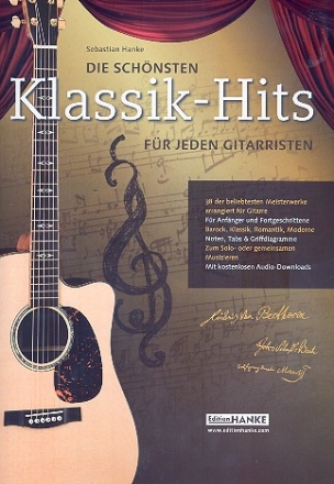 Die schnsten Klassik-Hits fr Gitarre/Tabulatur