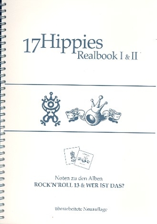 17 Hippies: Realbook Band 1 und 2   Ausgabe in C