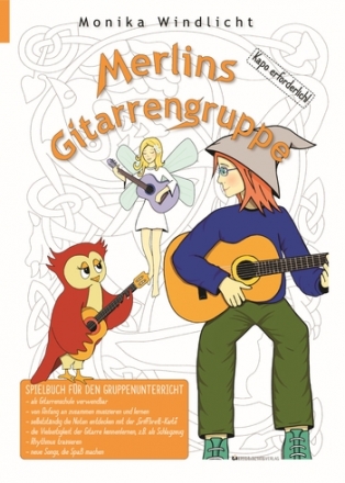 Merlins Gitarrengruppe fr 3 Gitarren (Ensemble) Spielpartitur