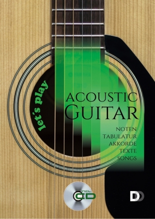 Let's Play Acoustic Guitar - Compact (+CD) fr Gitarre (Noten/Tabulatur/Texte/Akkorde)