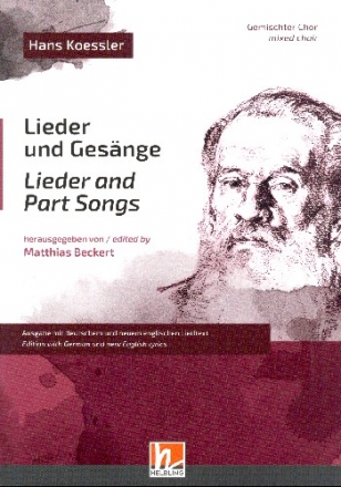 Lieder und Gesnge fr gem Chor a cappella Partitur (dt/en)