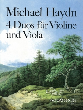 4 Duos f�r Violine und Viola Stimmen