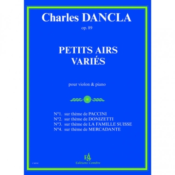 4 Petits airs vari�s op.89 POUR VIOLON ET PIANO